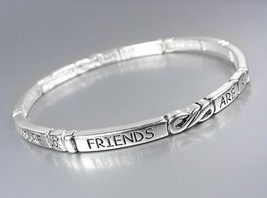 Inspirational Friends Are Treasure Stretch Stackable Bracelet - $9.99