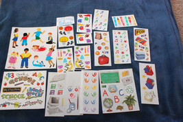 School Themed Stickers - 16 Sheets!  Creative Memories Mrs. Grossman Frances  - $13.99