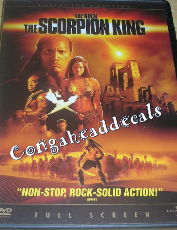 The Scorpion King (DVD, 2002, Full Frame Special Edition) - DVD, HD DVD ...