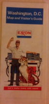 Exxon Washington D.C. map and Visitor&#39;s guide - £3.29 GBP