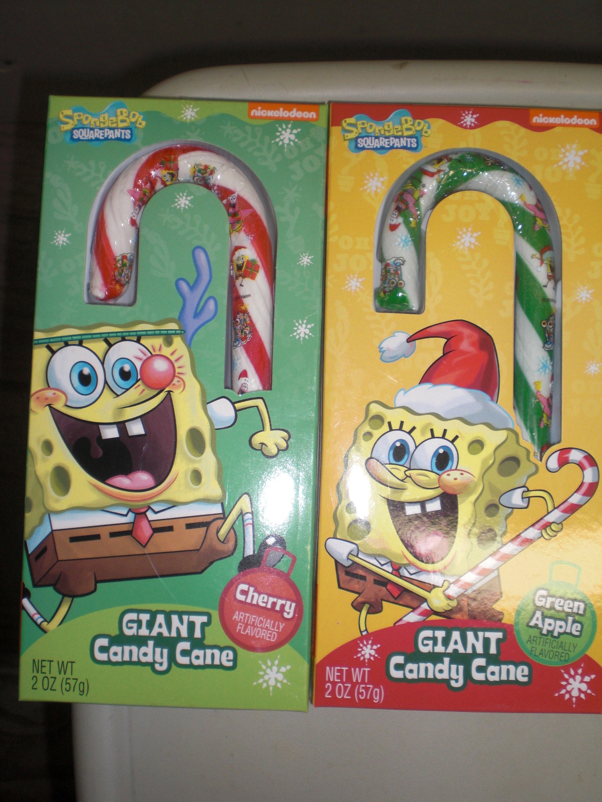Giant Candy Canes, 6 items, SpongeBob SquarePants, free s/h - Hard Candy & Lollipops
