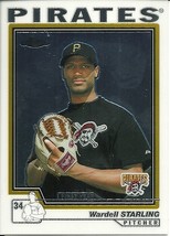 2004 Topps Chrome Traded Wardell Starling T162 Pirates - $1.00