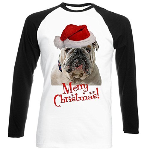 bulldog christmas t shirt