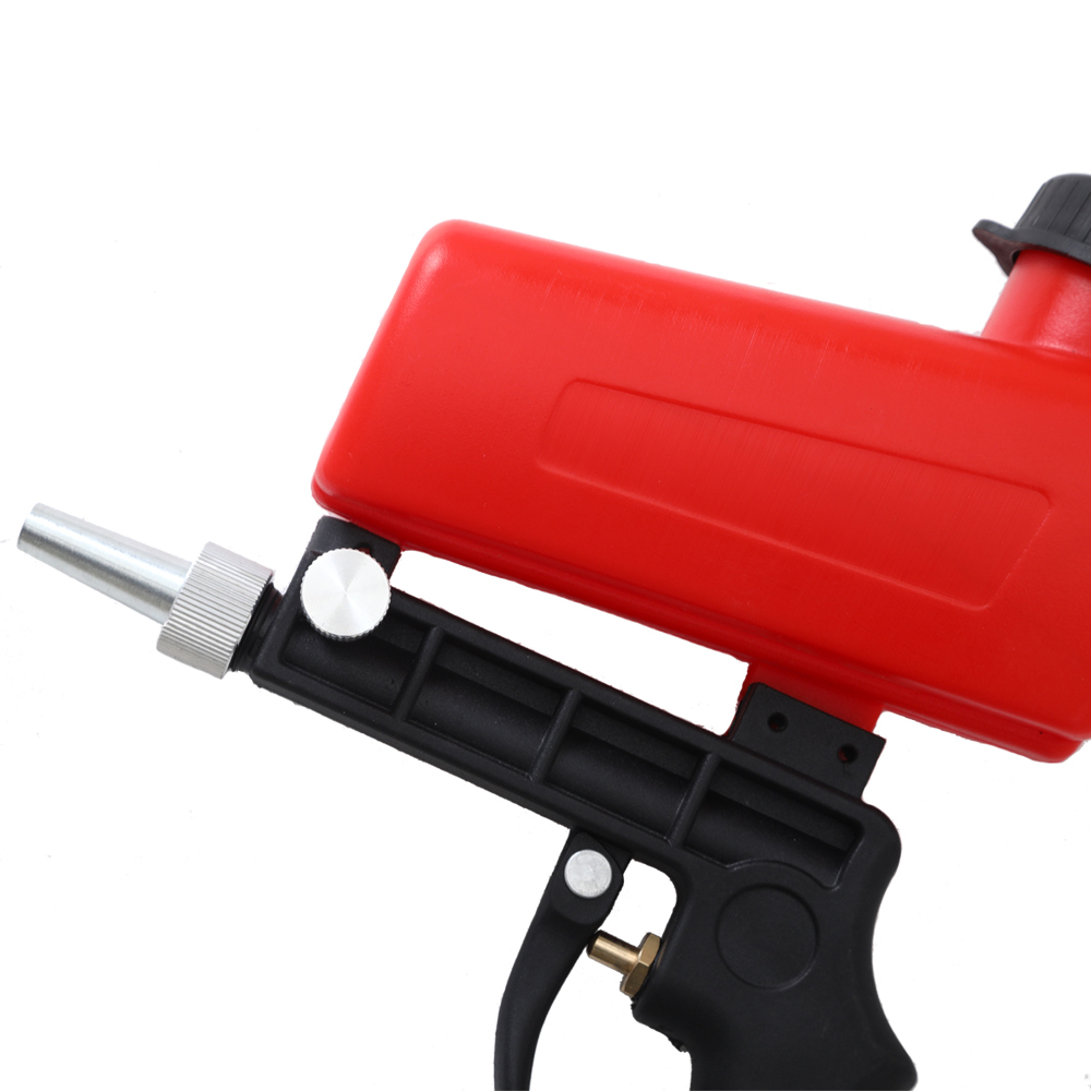 90psi Portable Gravity Sandblasting Gun Pneumatic Small Sand Blasting