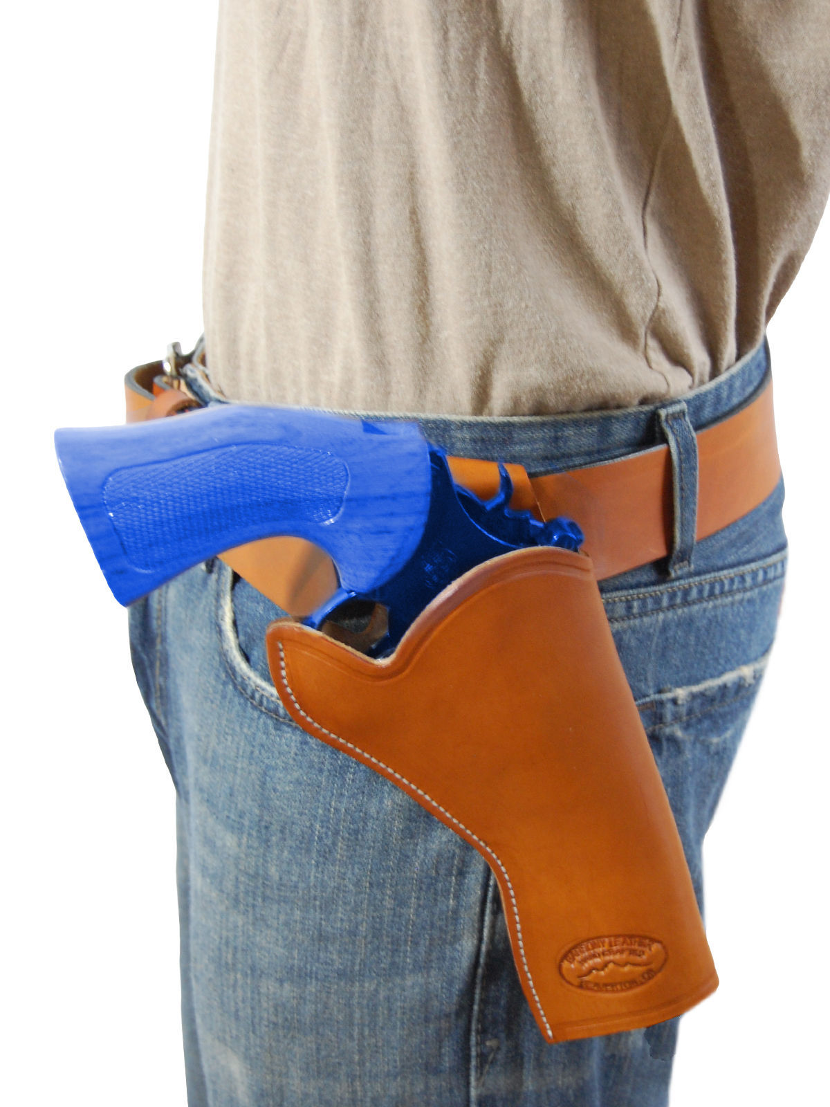 Beretta 4/" Revolvers Barsony OWB Belt Gun Holster for 38 357 41 44 Astra