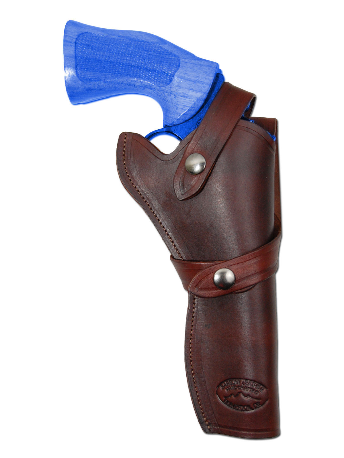 NEW Barsony Burgundy Leather Western Style Holster Dan Wesson EAA 6 ...