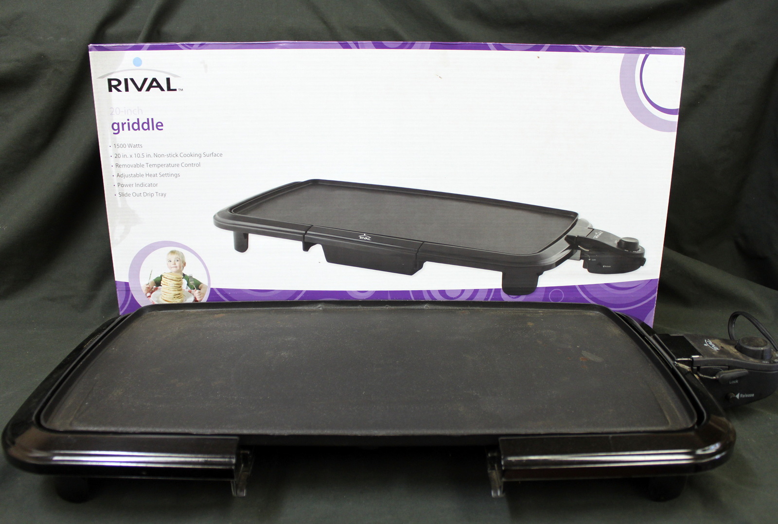 Rival 20 Inch Electric Griddle Grills & Griddles