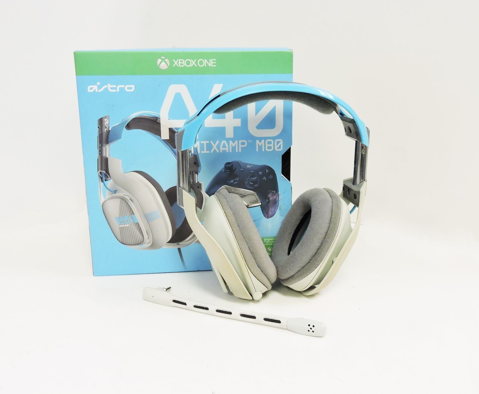 Astro A40 Headset Light Blue Headsets for Microsoft Xbox One Headsets