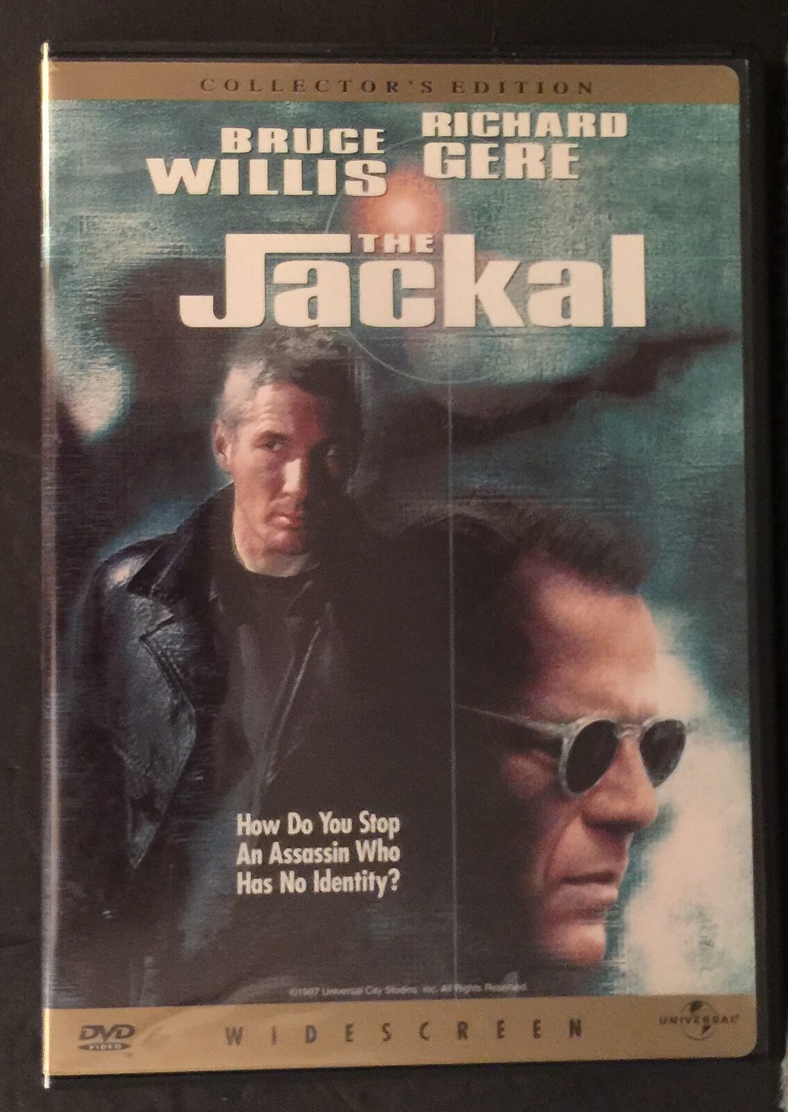 The Jackal (DVD, 1998, Collectors Edition) Bruce Willis, Richard Gere ...