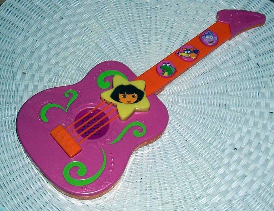 dora toy guitar