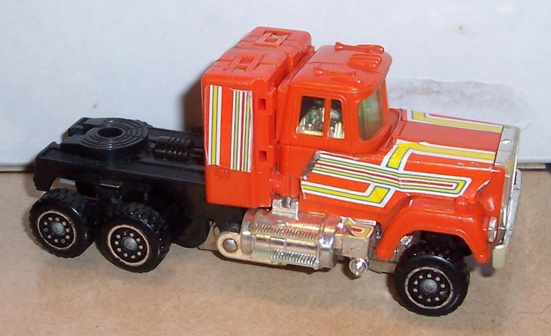 1985 Tonka G1 GoBots Super GoBots Staks Semi Truck Action Figure VHTF ...