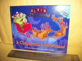 Alvin Chipmunks Picture Book Set Christmas Holiday Hardcover CD Music Story New - $10.44
