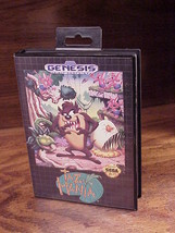Sega Genesis Taz Mania Game Cartridge, no. 1032, complete, tested - $14.95