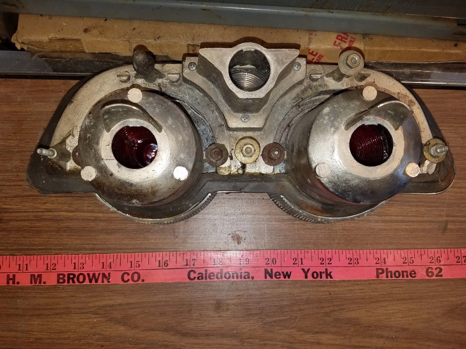 68 Dodge Charger R/T Original Tail Lights set Tail Lights