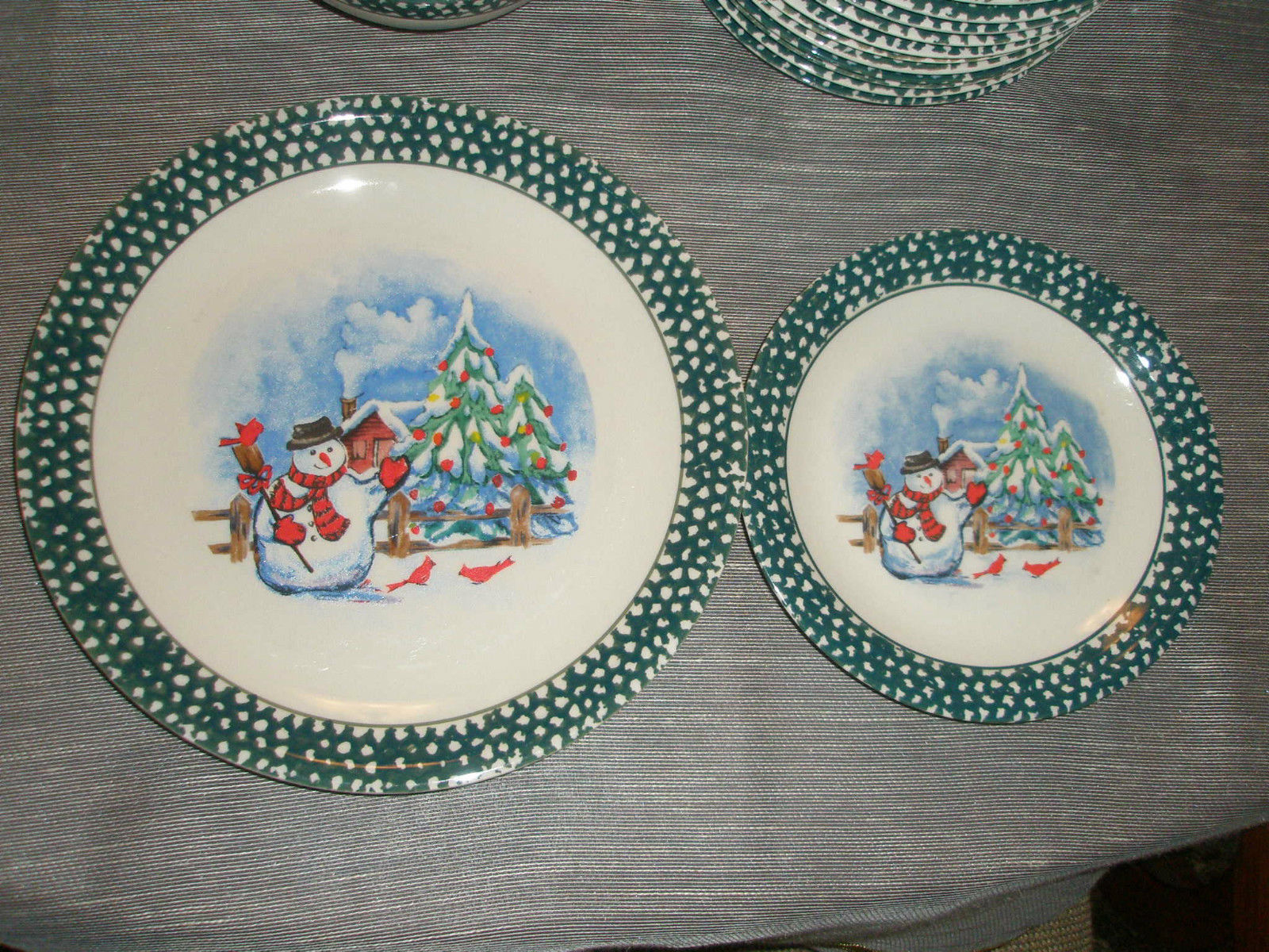 41pcs Thomson Pottery China Snowy Lane Christmas Dinnerware - Other