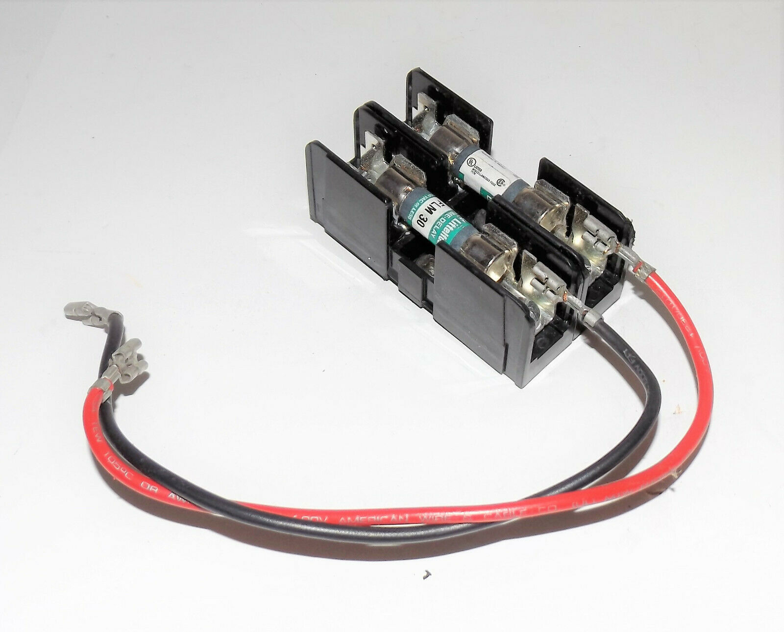 GE Profile Dryer Double Fuse & Holder Assembly (WE4M445 / WE4M443