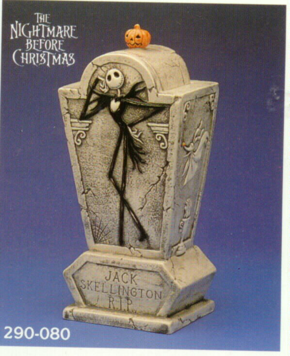 Nightmare Before Christmas Jack NMBC Disney cookie Jar Animation