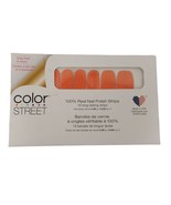 Color Street Heat Wave Peel Apply Nail Polish Strips Glitter Manicure USA - $5.94