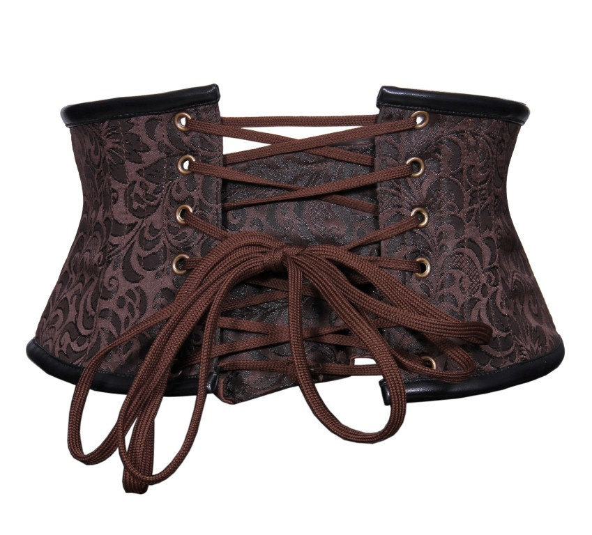 Ghislaine_Brocade_Gothic_Corset_Belt Other