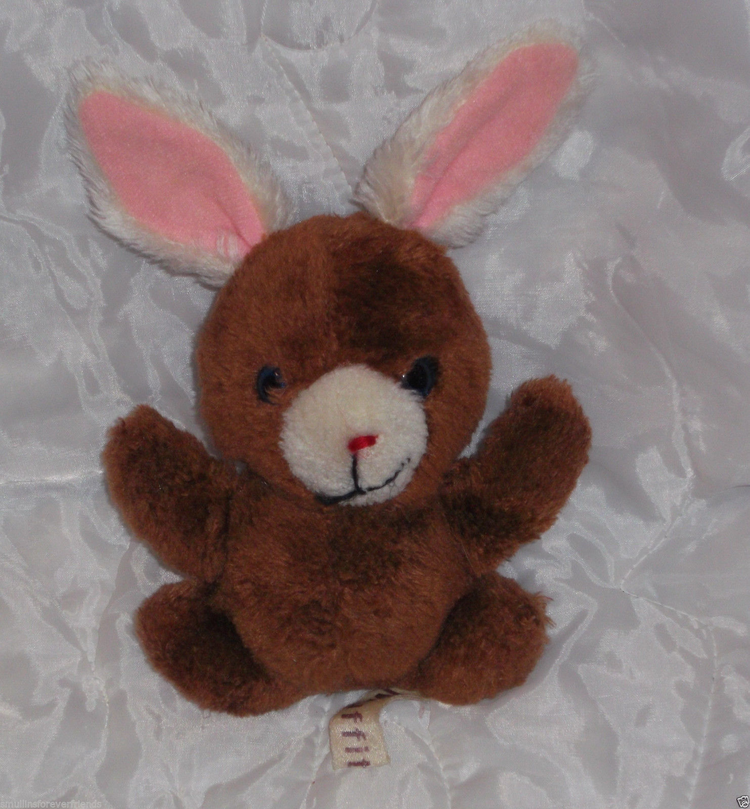 Russ Berrie 1977 Muffit Bunny Rabbit Old Worn Played Vintage Stuffed ...