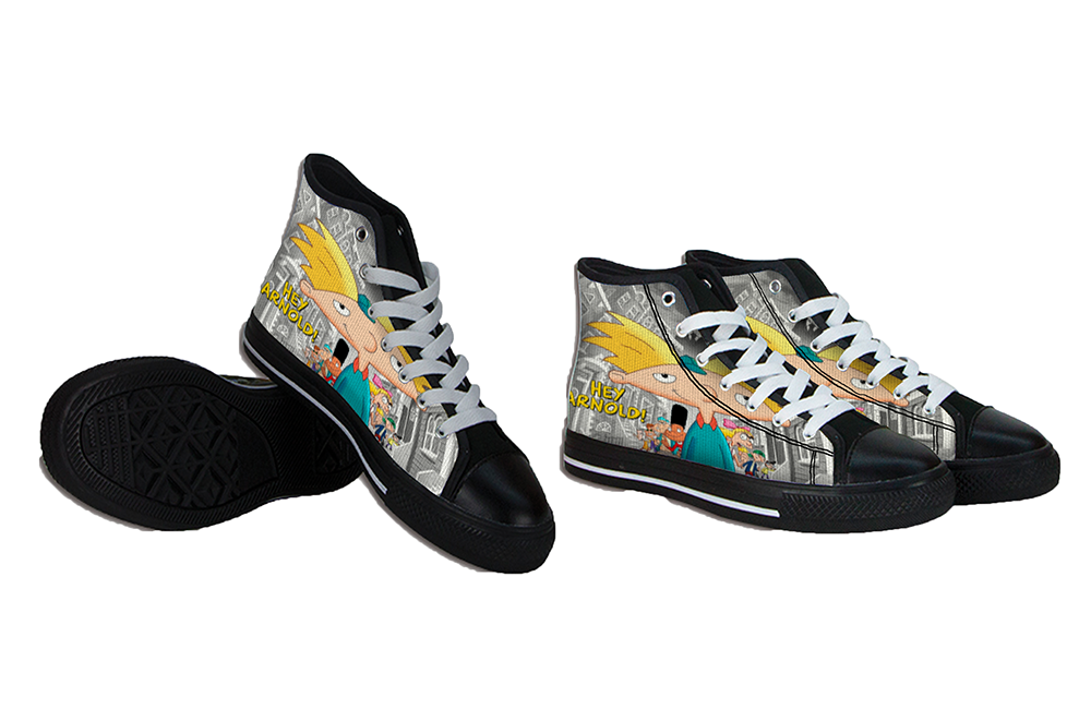 Hey Arnold Top High Canvas Men's Shoes - Casual Shoes