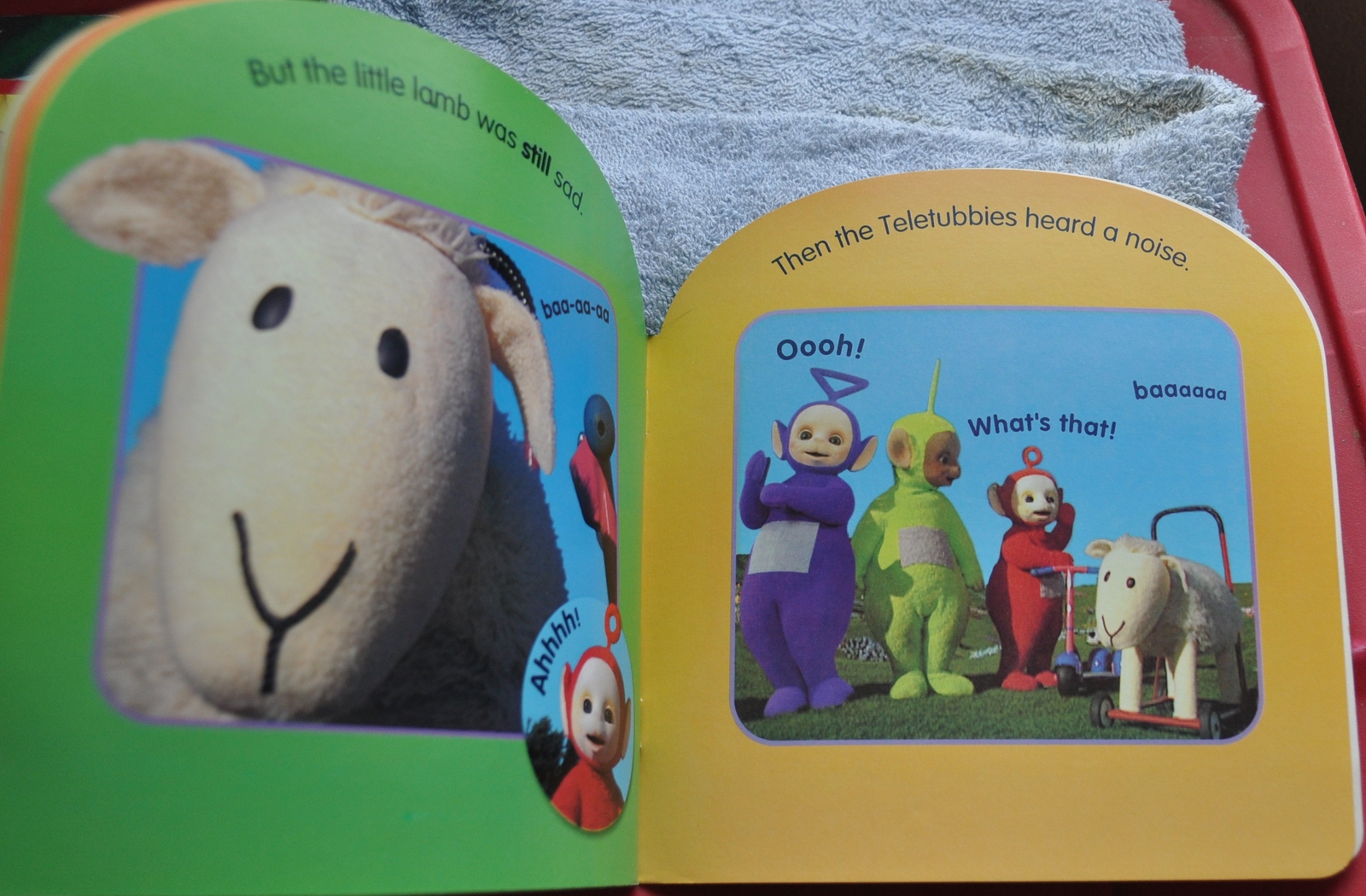 Teletubbies Book Little Lamb - Why is Little Lamb Sad? Can they make ...