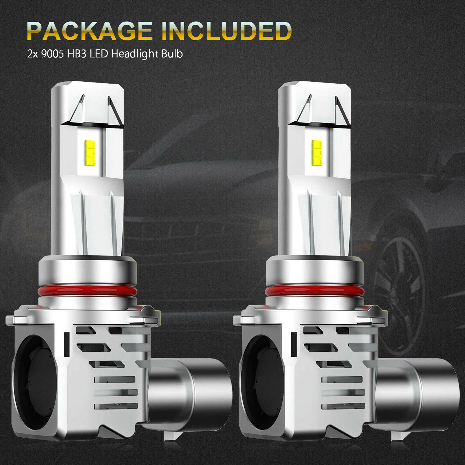 9005 HB3 120W LED Headlight Kit High / Low Beam Bulb Super Bright 6500K