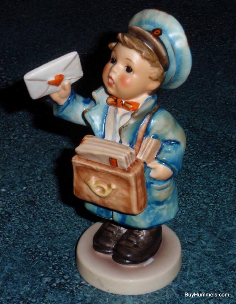 "Postman" Goebel Hummel Mailman Figurine 119 TMK5 CUTE COLLECTIBLE