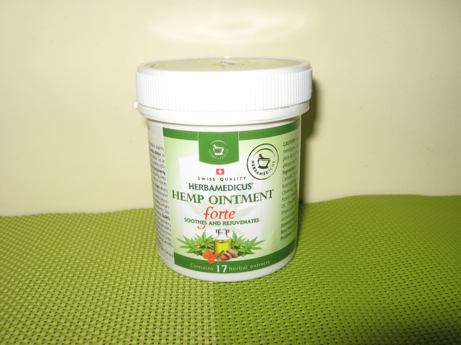 Hemp Ointment Forte Balm Balsam Oil Skin Eczema Psoriasis Ichthyosis