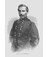 Confederate General PGT Beauregard, Commander of Forces which Bombarded ... - $19.97