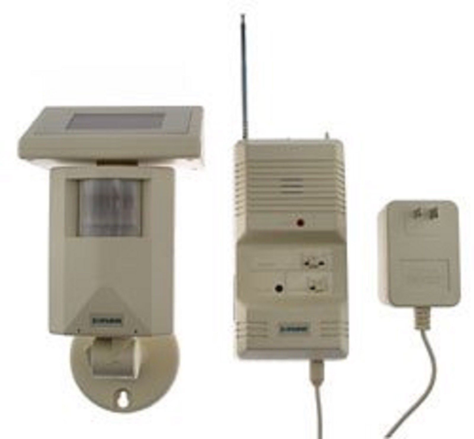 Outdoor Wireless Remote Security System PIR20 Kit Home Security Solar