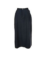 Nina Leonard Womens A-Line Black Skirt Size 8 NWOT - $28.71