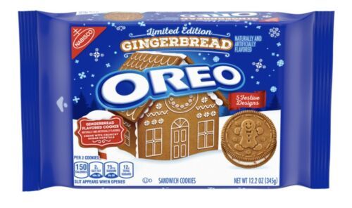Gingerbread Oreo Cookies Limited Edition NEW Sealed