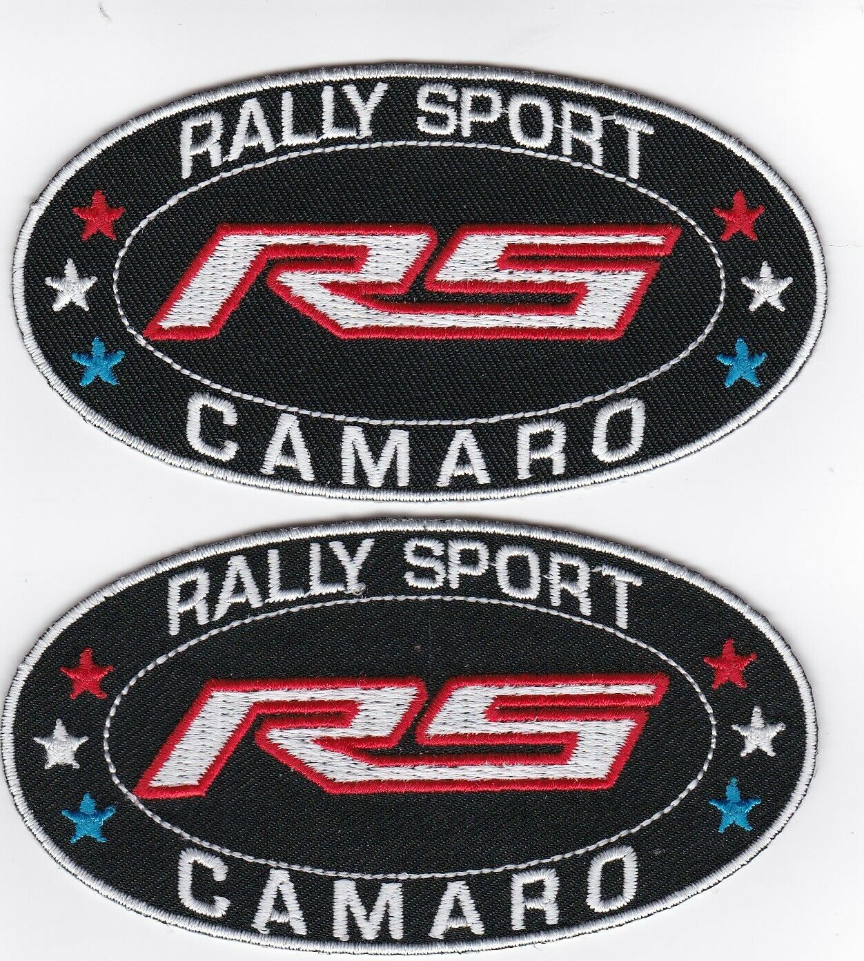 CHEVY RALLY SPORT CAMARO SEW/IRON ON PATCH EMBLEM BADGE EMBROIDERED