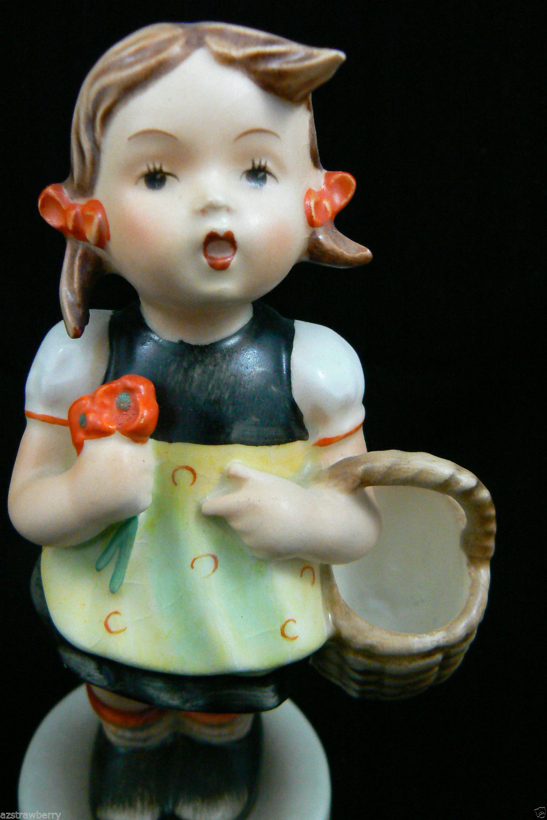 Vintage Hummel Goebel Germany Porcelain 98 Girl Sister Figurine 6 ...