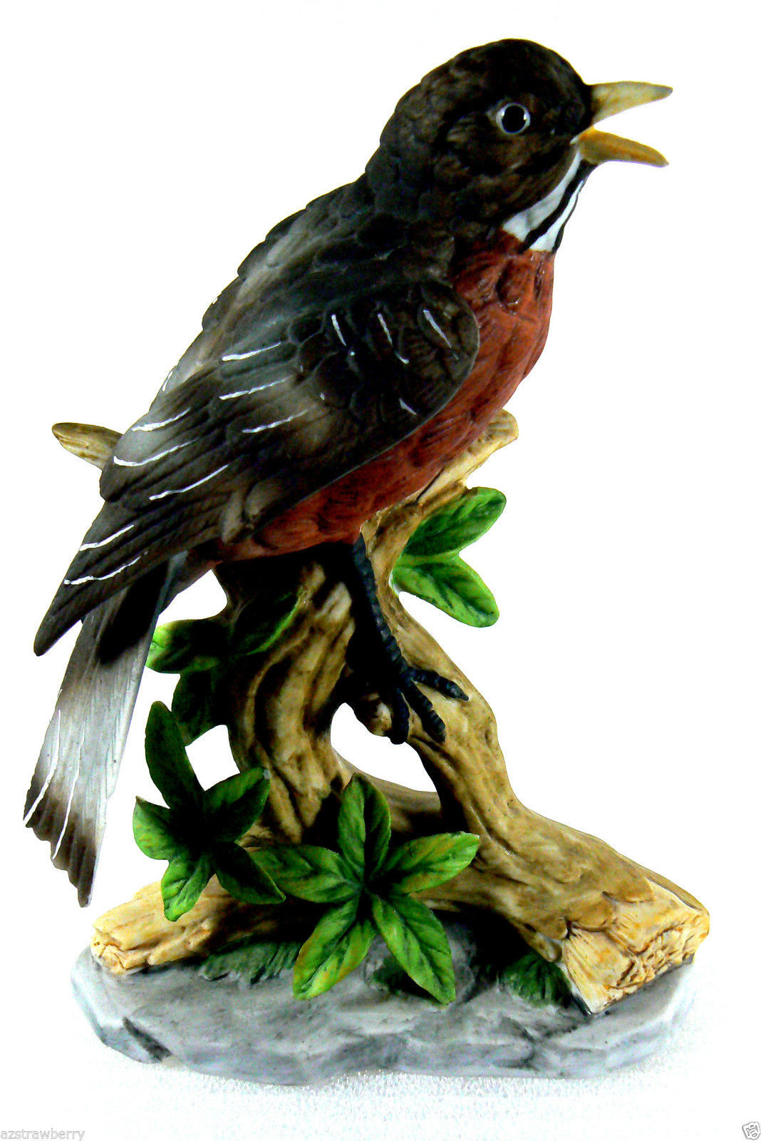 red robin bird figurine