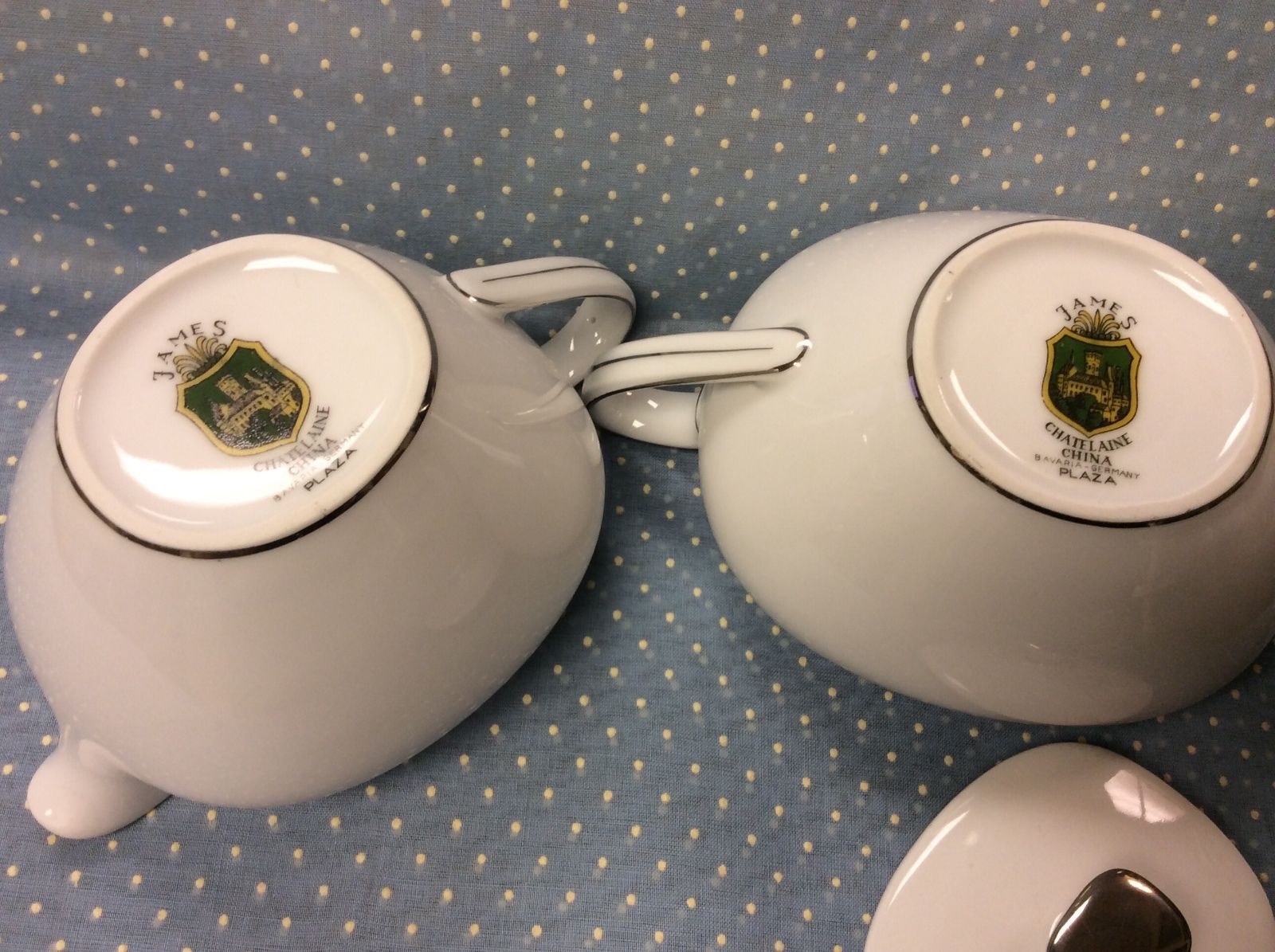 Bavaria-Germany James Chatelaine Plaza China Dinner Plate 