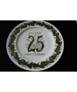 Norcrest Japan Porcelain Fine China 25th Anniversary Plate Silver Bells ... - £23.76 GBP