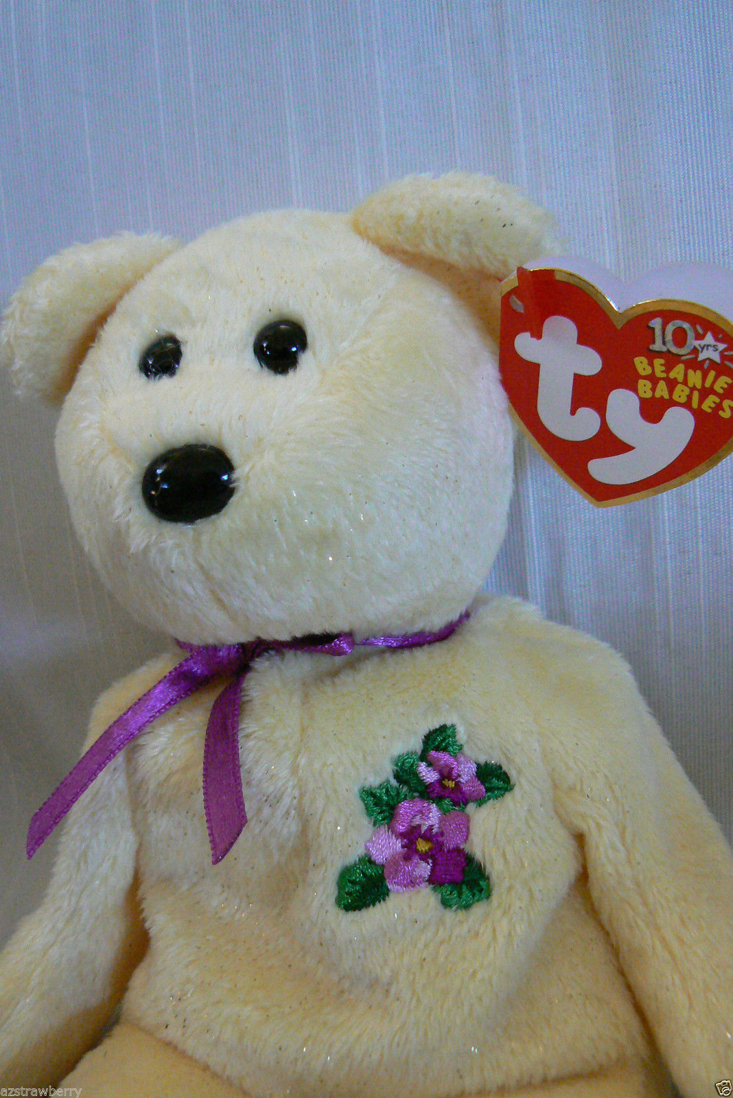 TY Beanie Baby MOTHER Bear 10 yrs 2002 mint NWT Retired $0 shipping