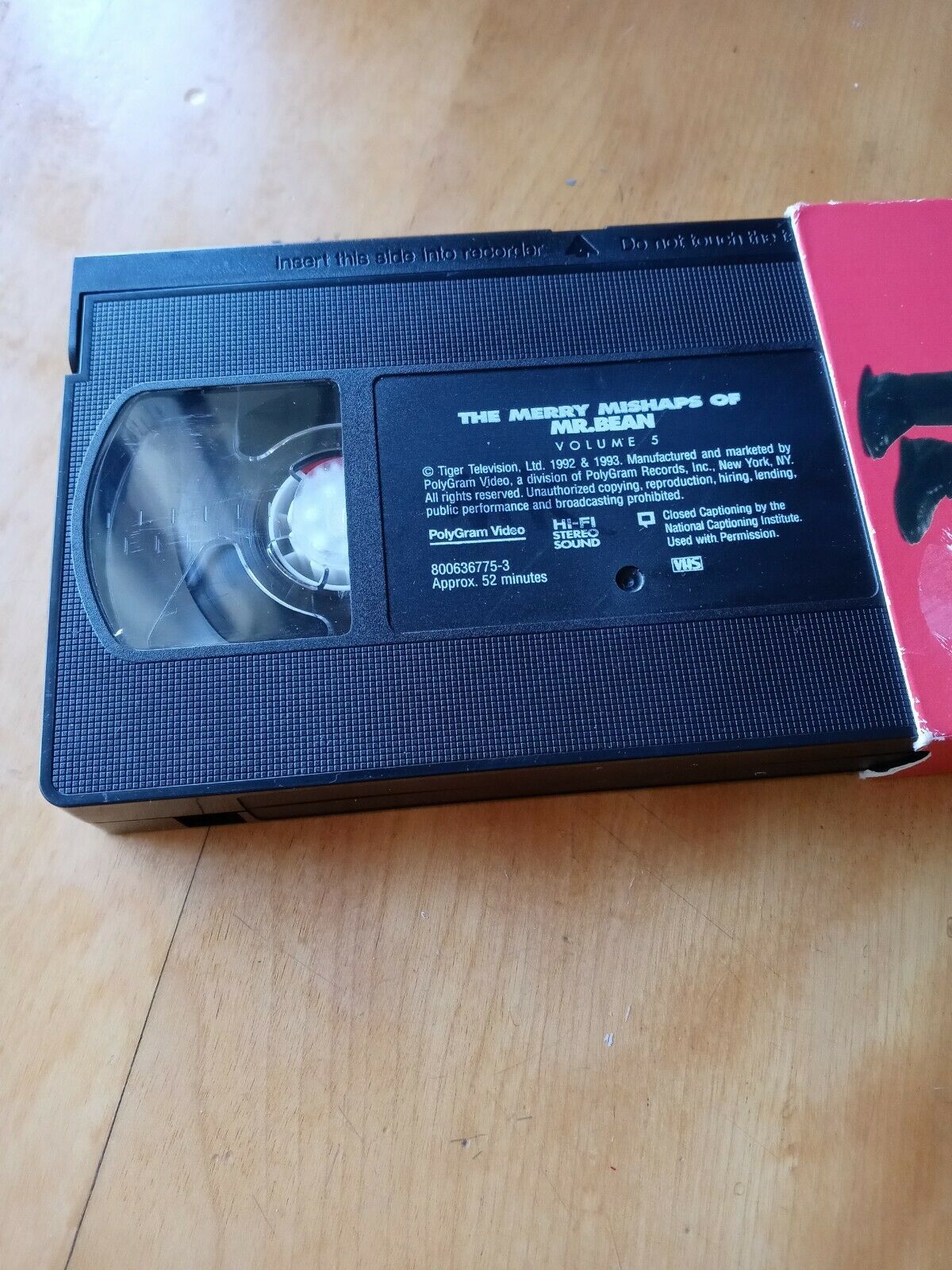 The merry mishaps of Mr Bean VHS tape volume and similar items