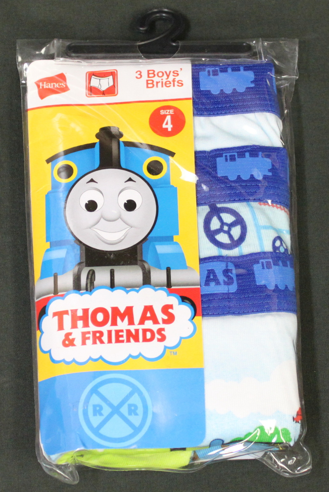 Hanes Thomas and Friends Boys Briefs Size 4 Underwear