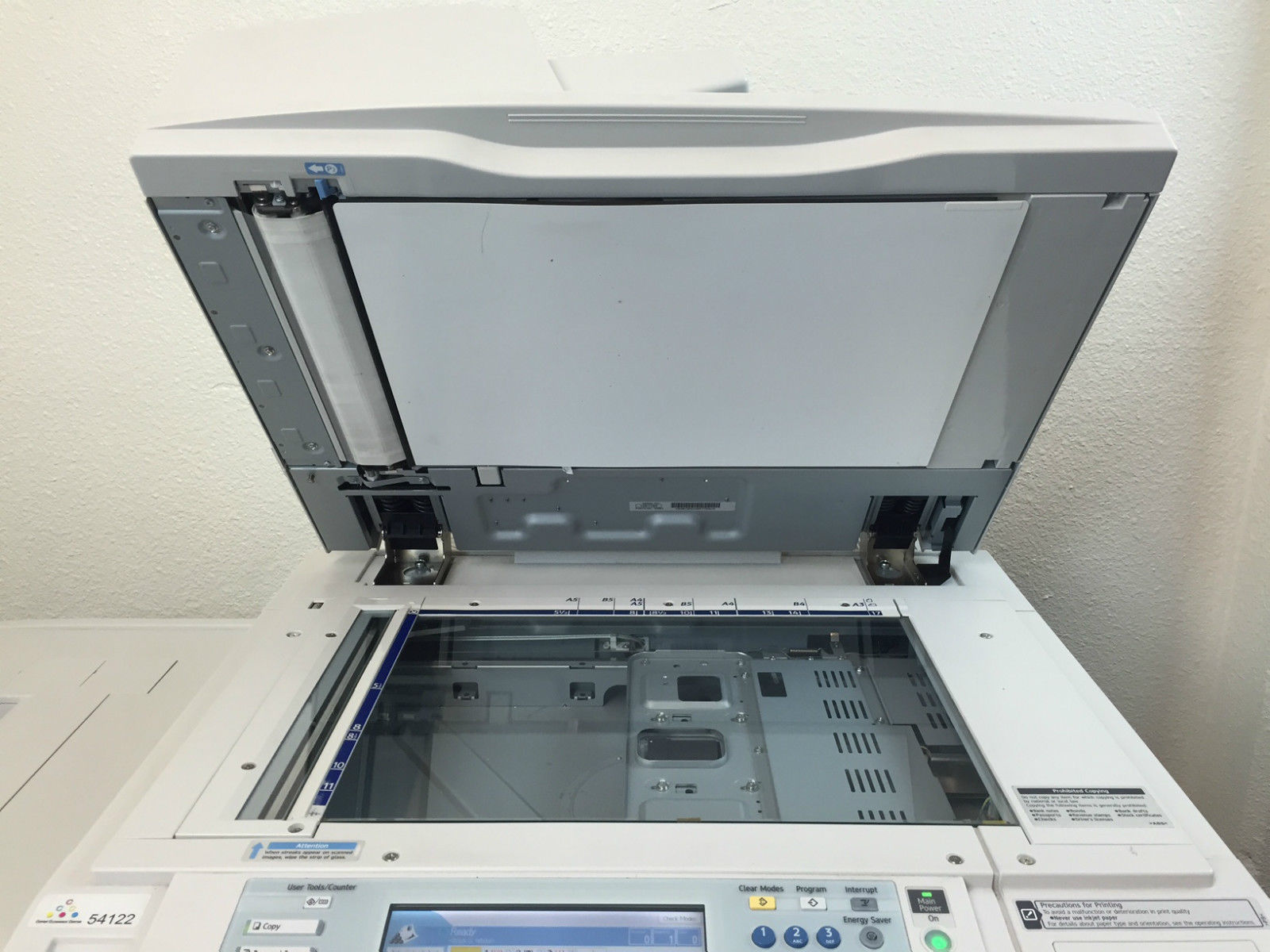 Lanier LD365c Color Copier Printer Scanner Network & Finisher Aficio MP