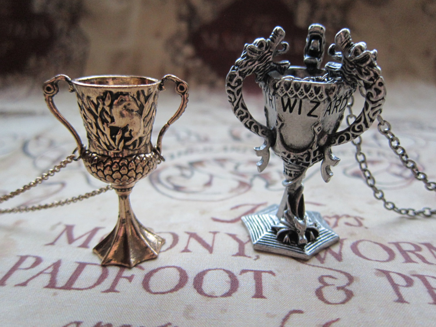 Triwizard Cup Halskette & Anhänger Harry Potter 