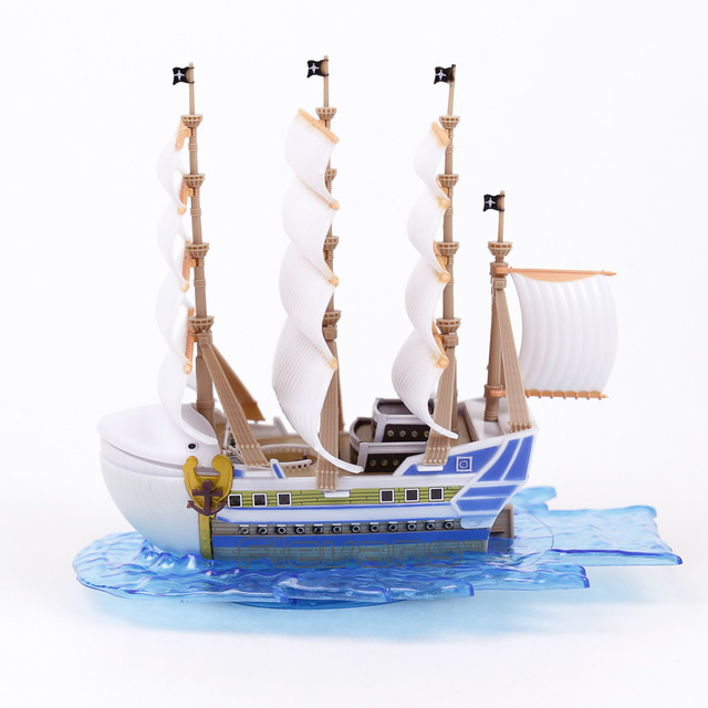 Anime One Piece Edward Newgate Moby Dick Ship Model PVC Action Figure ...