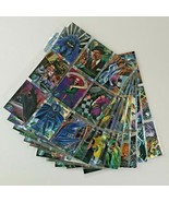 1995 Fleer-Batman Forever Metal 99 cards Mint missing 64 - $35.00