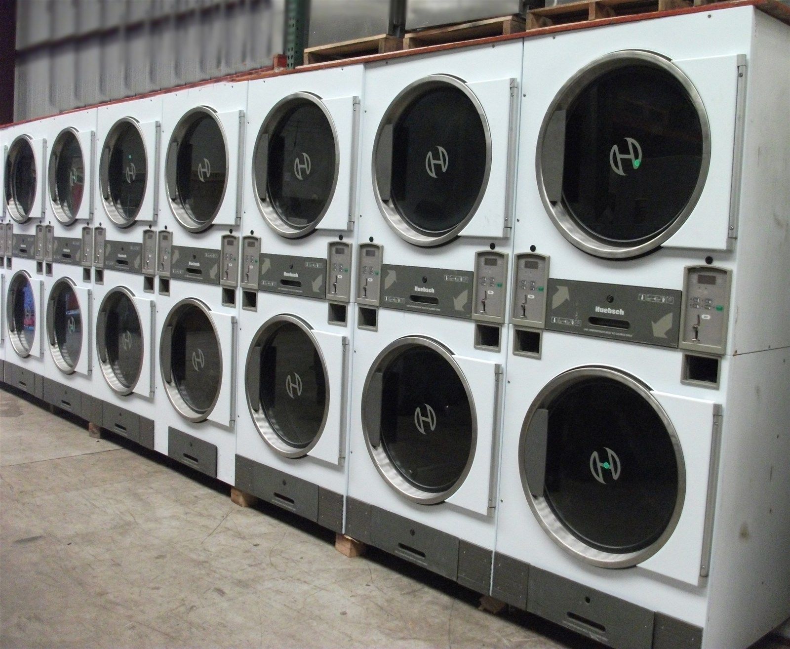 Huebsch Double Stack Dryer Model HTT30NBX Used Coinop Washers & Dryers