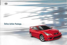 2001/2002 Toyota Celica Action Package Sales Brochure Folder Us 01 - $10.00