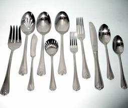 Lenox Butler&#39;s Gourmet Stainless 54 Piece Place Setting Service for 8 New - $489.90