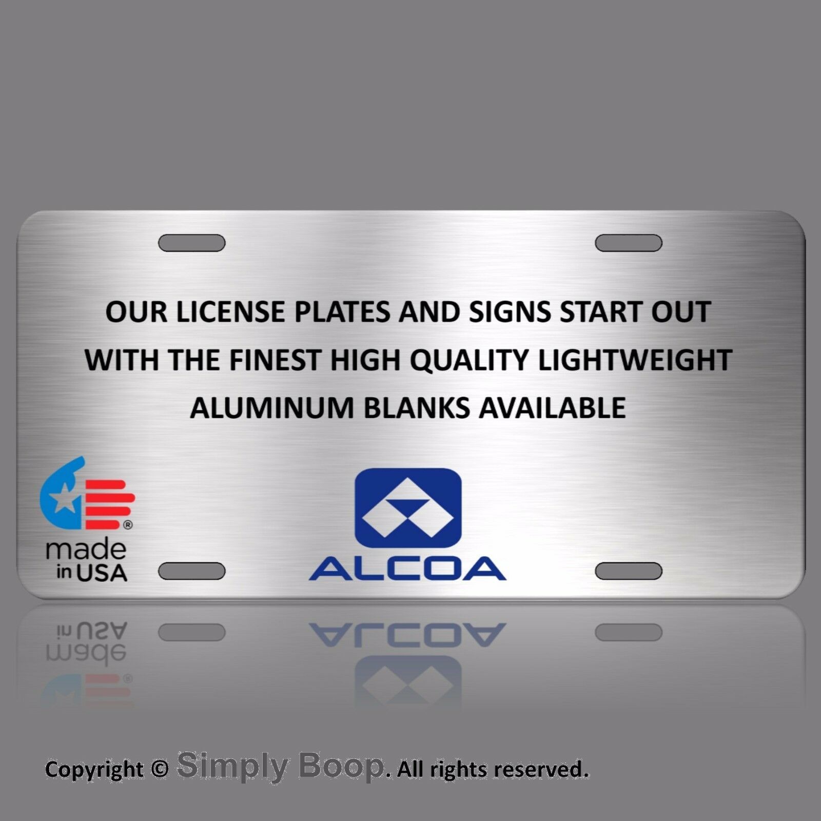 Led Zeppelin Rock And Roll California Aluminum Vanity License Plate