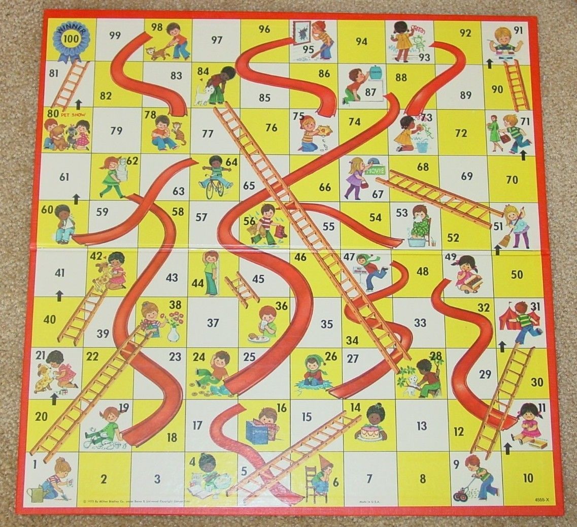 Chutes And Ladders Printable - Customize and Print